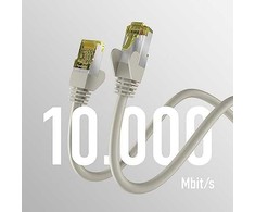 EFB EFB Netzwerkkabel CAT6a S/FTP PIMF 10 Gigabit Ethernet Kupfer 50m grau