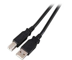 Efb Elektronik Kabelis USB EFB USB-A - 1.8 m Juodas (K5255SW.1,8)