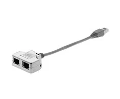 Efb Elektronik Adap. EFB T Cat.5e 2x10/100BaseT K5122.0