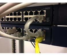 Efb Elektronik EFB EFB RJ45 jungiamasis kabelis SF/UTP, Cat.5e, PVC, CCA, 0,15 m, laipsnis