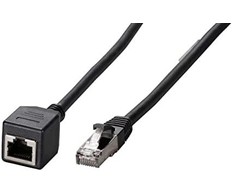 Efb Elektronik EFB EFB RJ45 Patchkabelverl. S/FTP, Cat.6A, AWG26, LSZH, 5m, sw