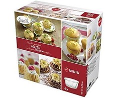 Jata WECK Round Rim Jar Muffin 165 ml, 6 vnt.
