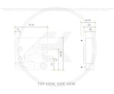 Ek Water Blocks Ek Vanduo Blocks EK Vanduo Blocks EK-Quantum Velocity² Edge D-RGB – 1700 Sidabrinis Special Edition