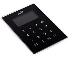 Klaviatūra ELDES EKB2 juoda, LCD, sensorinė, 1 IN zona, ESIM364/384 centralėms