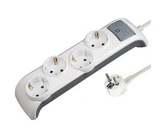 Electraline 62505 Multisocket 4p 2m