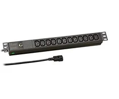 Efb Elektronik EFB EFB 19" 1HE Steckdosenleiste für USV 12xC13, Zuleitung C14