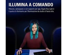Elgato Key Light 2800 Lumens šviestuvas transliuotojui