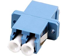 Efb Elektronik EFB Adapteris LC/LC Duplex multimode OM3/OM4, plastikas/keramikinė ugnis, Aqua