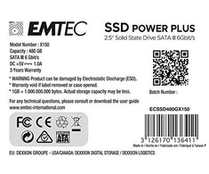 „Emtec“ SSD 2,5 „SATA X150“ 480 GB „Power Plus“