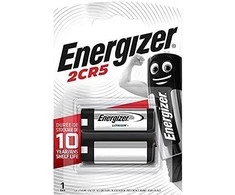 Ličio baterija 2CR5 (EL2CR5, DL245) 6V 1500mAh ENERGIZER
