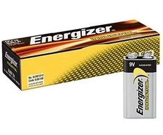 Alkalinės Baterijos - Energizer 9V 12 Vnt.