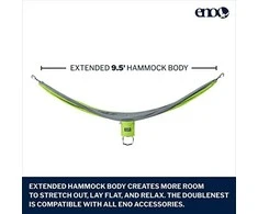 ENO DOUBLENEST, Chartreuse / Pilkas