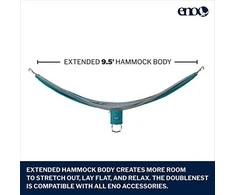 ENO DOUBLENEST, Seafoam / Pilkas