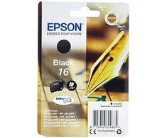 Kasetė - Epson Ink No 16 (Epson, C13T16214012, Juodas)