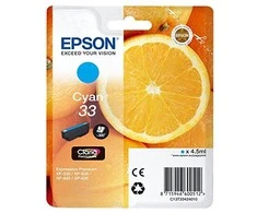 „Epson Cyan 33“ rašalas (C13T33424010)
