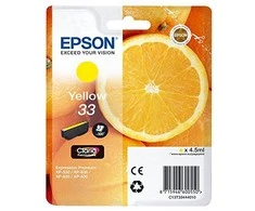 Epson rašalo kasetė geltona Claria Premium 33 T 3344