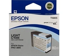 Epson rašalo kasetė, foto žydra, skirta Stylus PRO 3800, 80ml | Epson