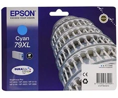 Epson 79XL | C13T79024010 | Rašalinių spausdintuvų kasetė | Žydra spalva