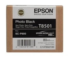 Epson T8501 | Ink Cartridge | Juodas