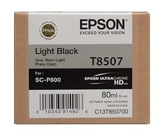 Epson T8507 | Ink Cartridge | Light Juodas