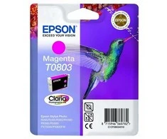 Epson T0803 (C13T08034011), purpurinė kasetė