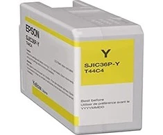 Epson SJIC36P(Y) (C13T44C440) Rašalinė kasetė, Geltona
