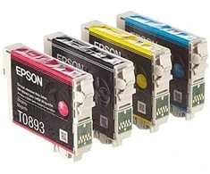 Epson kasečių rinkinys (C13T08954010), juoda, žydra, purpurinė, geltona kasetė