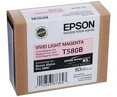 Epson rašalo kasetė Vivid Light Magenta, skirta Stylus PRO 3800, 80ml | Epson