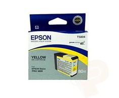 Rak Epson Geltonas rašalas (80 ml) Stylus Pro 3800 C13T580400