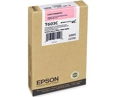 Šviesiai rausvai raudonos spalvos EPSON rašalas, skirtas StylusPro 7800 9800