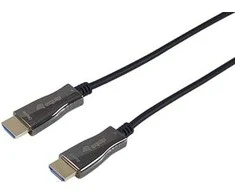 Equip HDMI HS Ethernet 2.0 18Gb AOC 4K/60Hz 50.00m juodas