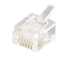 Equip RJ12 kištukas 6P6C (6UIN), 100 vnt. (121131)