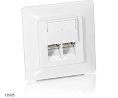 Equip 125721 šakutės lizdas RJ-45 Balta