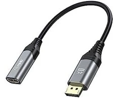 Adapteris AV Equip Equip Displayport->HDMI Adapteris 1.2 St/Bu 4K/60Hz grau