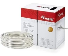 Equip Įrengti Cat6 montavimo laidą, U / UTP, LSOH, 100 m (404531)