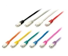 Equip Patchcord Cat6, S/FTP, 15m, violetinė (605558)