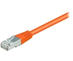 Equip Patchcord, Cat6, S / FTP, HF, 10m, oranžinė (60576)