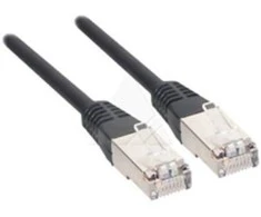 Equip Patchkabel Cat6 S/FTP 2xRJ45 0.50m juodas LSZH Polybeutel
