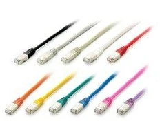 Equip RJ-45 / RJ-45, cat.6A, S / FTP, pilka, 15m (605608)