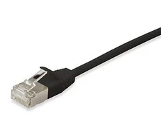 Equip Patchkabel Cat5e Crossov. SF/UTP 2xRJ45 5.00m sw PVC Polybeutel