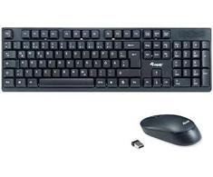 Klaviatūra ir pelė Equip 245220 klaviatūra Dołączona myszka RF belaidė QWERTZ niemiecki juoda