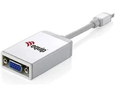 Equip aprūpinti keitiklį MiniDisplayPort -> VGA