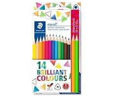 Staedtler TALPYKLĖ Buntstift ergostoft neon 14ST