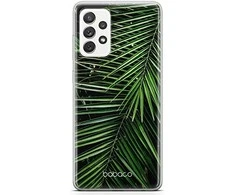 Dėklas CASE OVERPRINT BABACO PLANTS 002 SAMSUNG GALAXY A72 5G Žalias