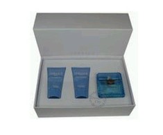 Versace Man Eau Fraiche 50ml EDT 50ml + 50ml Dušo želė + 50ml Balzamas po skutimosi kvepalai Vyrams EDT Rinkinys