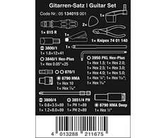 Gitarų remonto ir priežiūros rinkinys 27 vnt Wera 9100