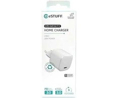 Įkroviklis eStuff namų įkroviklis 1x USB-C 3 A (ES635025)