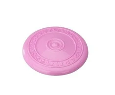 EBI Žaislų guminiai Frisbee rožių / braškių 23cm