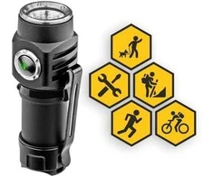 LED Žibintuvėlis - everActive FL-50R 500lm Įkraunamas Juodas