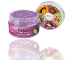 Dermacol Aroma Ritual Grape &amp; Lime Body Peeling moterims, 200 g